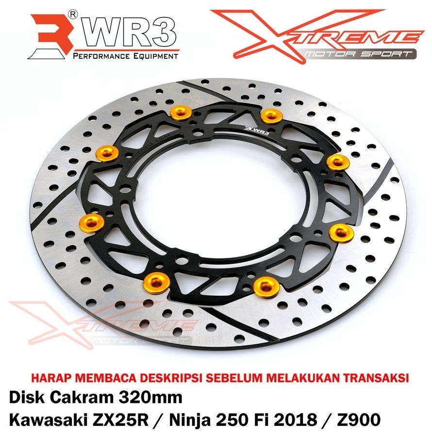 Webike | WR3 ダブルアールスリー フルフローティングフロントディスク