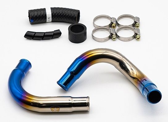 Webike | TRICKSTAR トリックスター チタンラジエターパイプ Ninja ZX