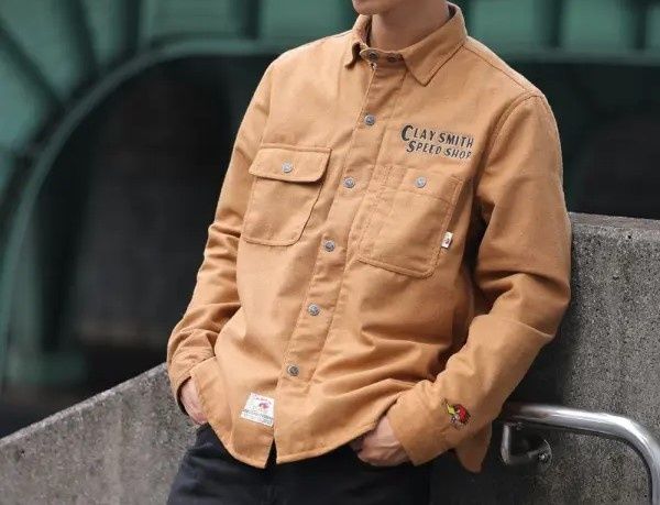 Webike | Clay Smith クレイスミス OUTCAST 防風ワークシャツ(CSY-4023