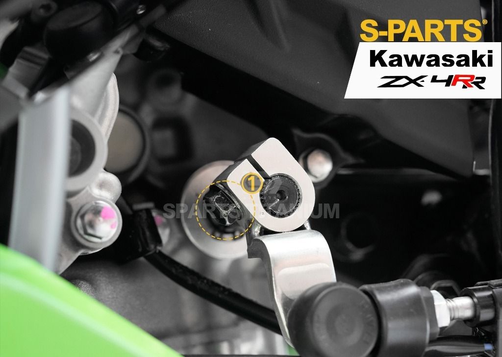 Webike | S-PARTS エスパーツ シフトホルダー用チタンボルト ZX-25R