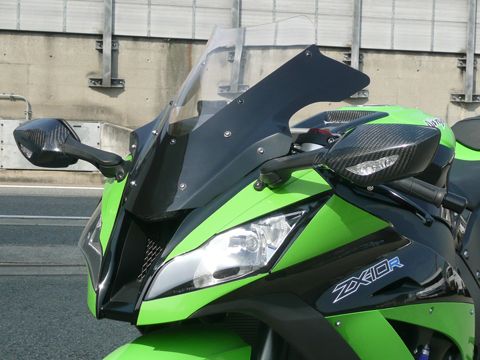 Webike | A-TECH エーテック Aテック 純正用ミラーカバー ZX-10R