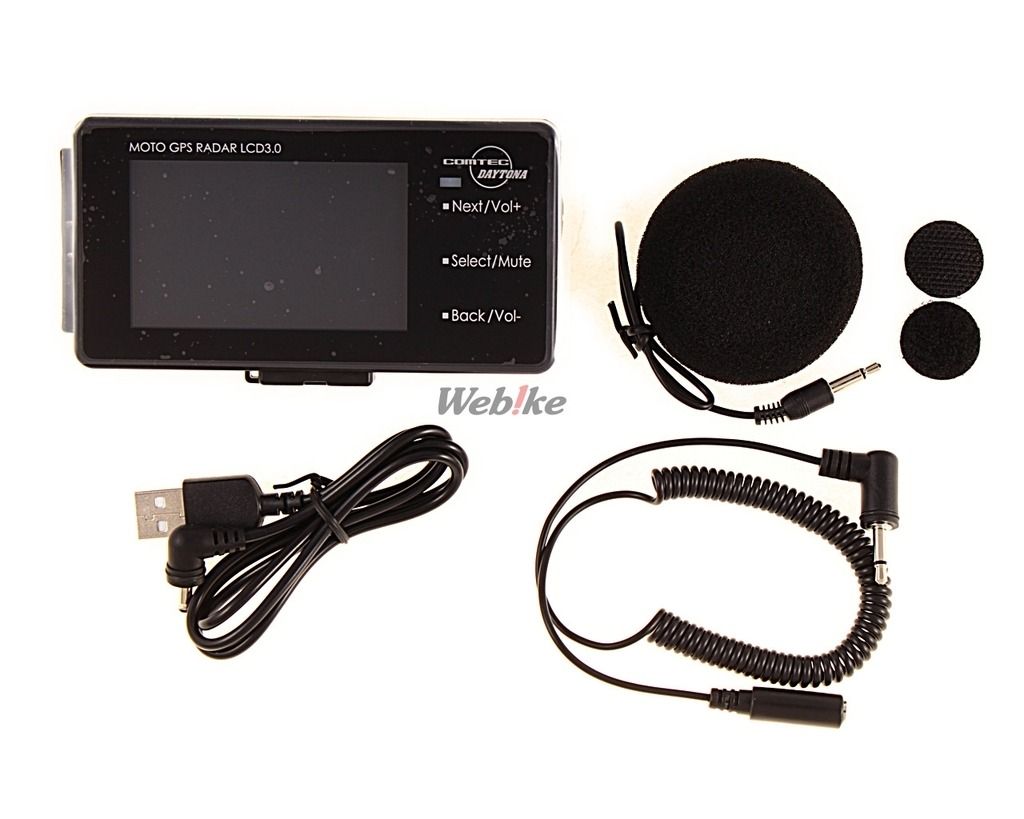 Webike | DAYTONA デイトナ MOTO GPS RADAR LCD 3.0 (モトジーピーエス