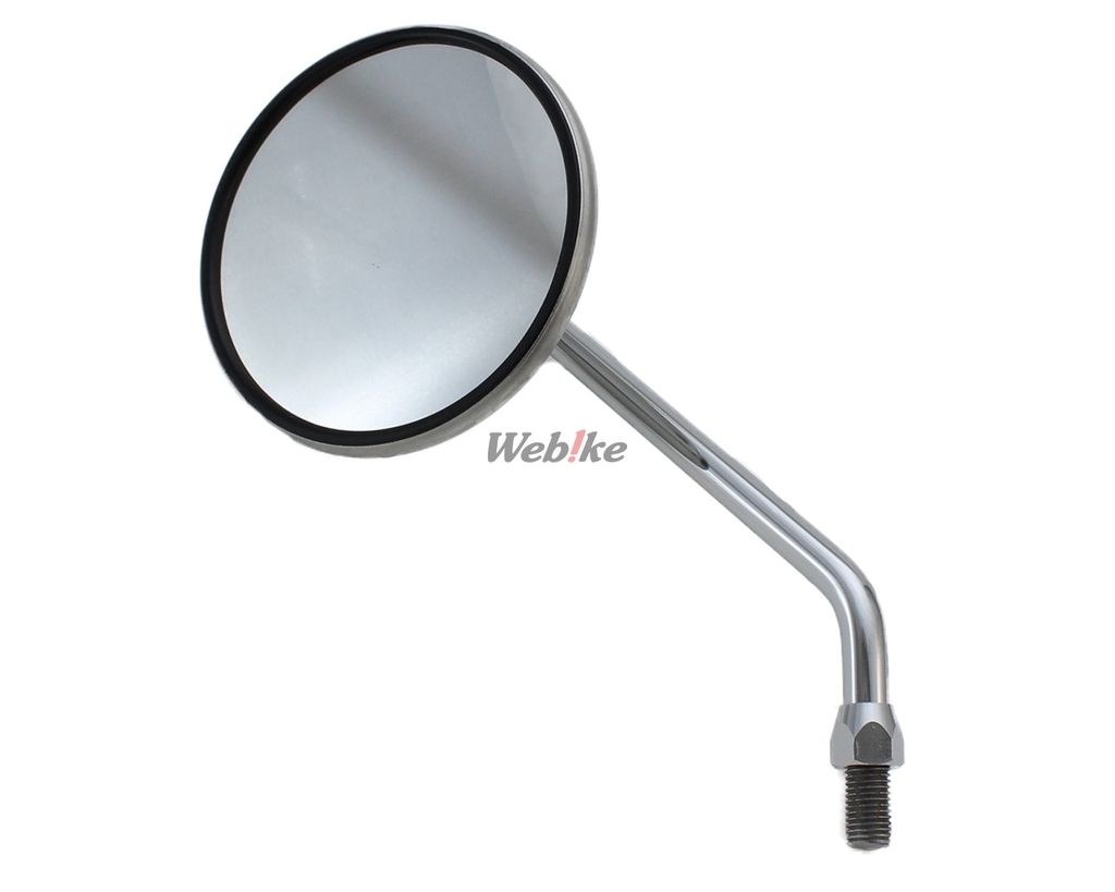 Webike | INADOME イナドメ 丸形メッキミラー W400(COM0001) | ミラー 通販