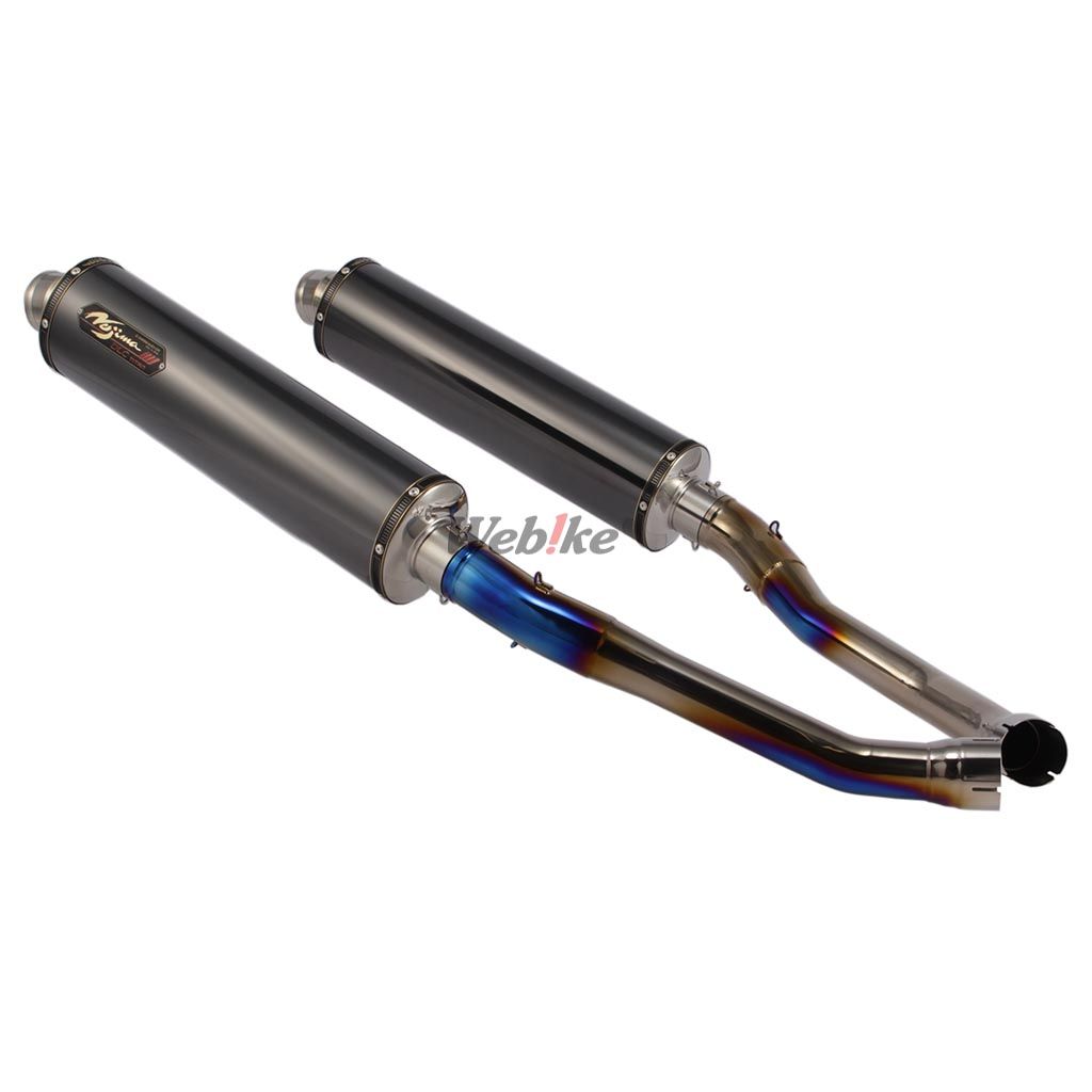 Webike | NOJIMA ノジマ DLC-TITAN スリップオンマフラー ツイン ZX