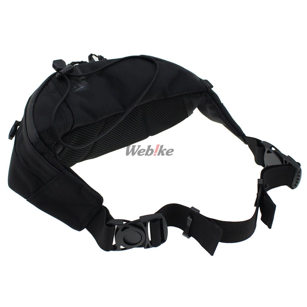 Webike | KUSHITANI クシタニ ウエストバッグ K-3585B(K-3585B-BKOUT-F