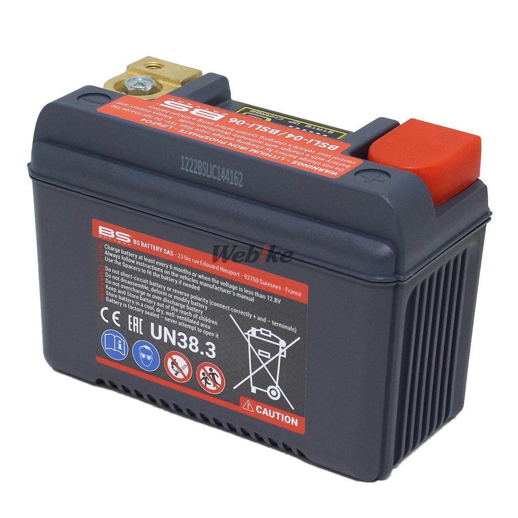 Webike | BSバッテリー ビーエスバッテリー リチウムイオンバッテリー