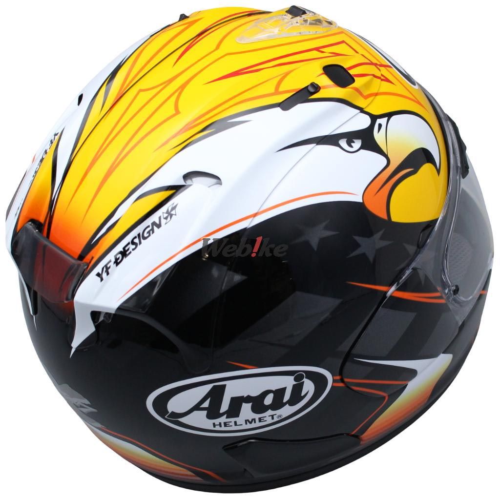 Webike | Arai アライ RX-7X KR AMERICAN EAGLE [アールエックスセブン