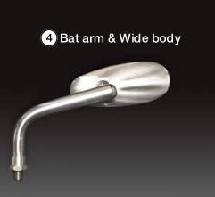 Webike | CRAFTMAN クラフトマン モーフィングミラー バットアーム