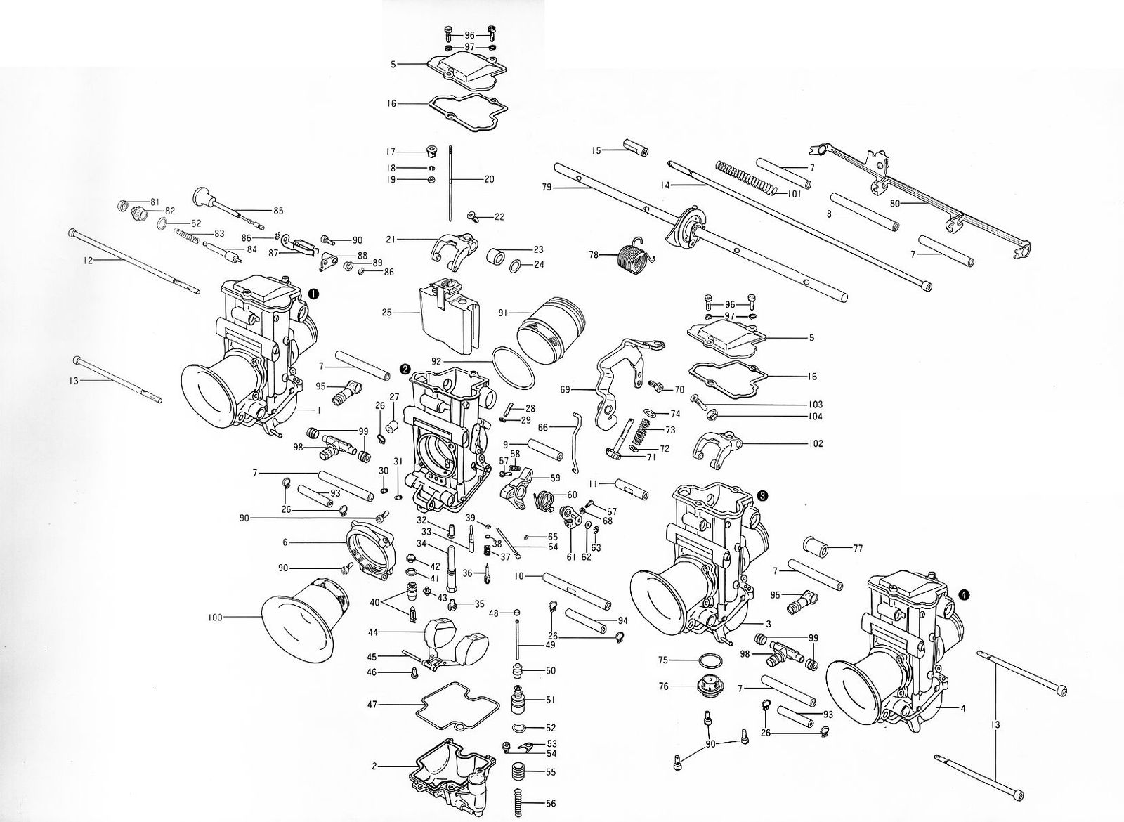 Webike | YOSHIMURA ヨシムラ 50.キャップ アクセレーターロッド TMR