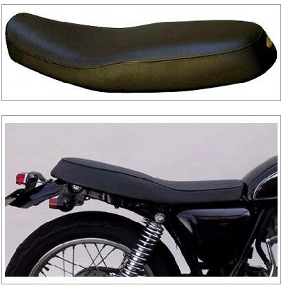 Webike | K＆H ケイアンドエイチ ダブルシートタイプ3A ステッチ SR400