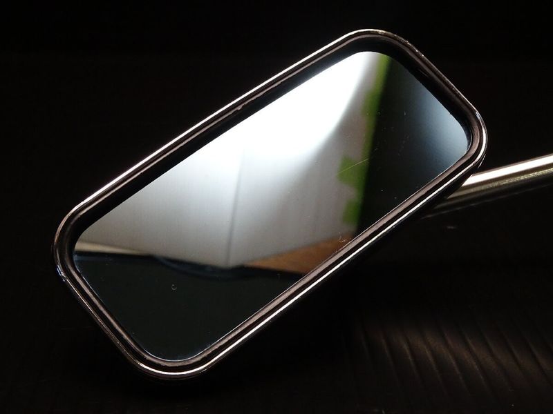 ウェビックガレージセール | ハーレー ☆ スクエアミラー ♪ (J-00082)