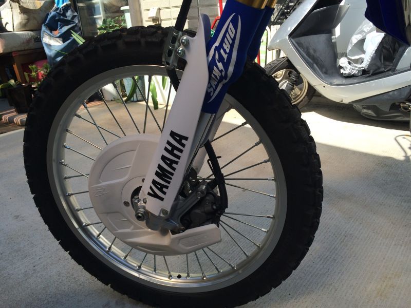 ヤマハ WR250R ディスクガード 口コミ・動画インプレッション (1