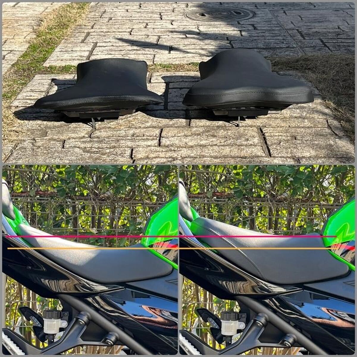 KAWASAKI ニンジャ 400「ハイシートへ交換」 | ウェビックコミュニティ