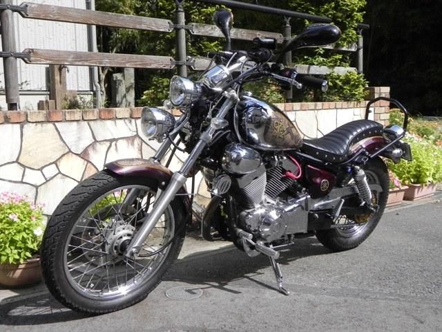 YAMAHA VIRAGO250 [ビラーゴ]「コブラーシート いいですよ