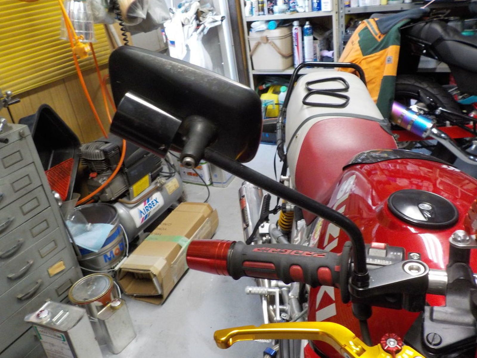 SUZUKI GSX1100S カタナ (刀)「いめちぇんミラー交換」 | ウェビック