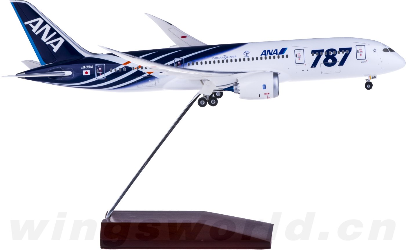 NH20053 ANA 全日空Boeing 787-8 JA801A Hogan 1:200 -飞机模型世界