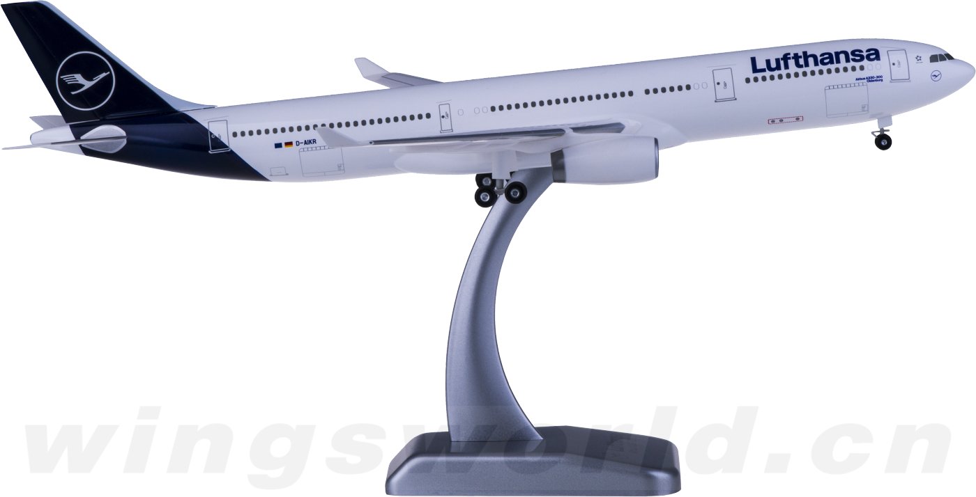 LW200DLH007 Lufthansa 汉莎航空Airbus A330-300 D-AIKR Hogan 1:200