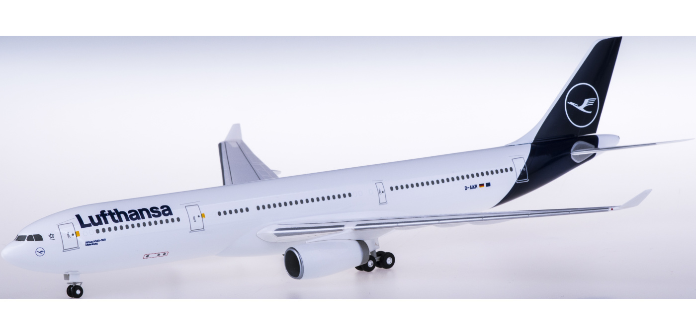 LW200DLH007 Lufthansa 汉莎航空Airbus A330-300 D-AIKR Hogan 1:200