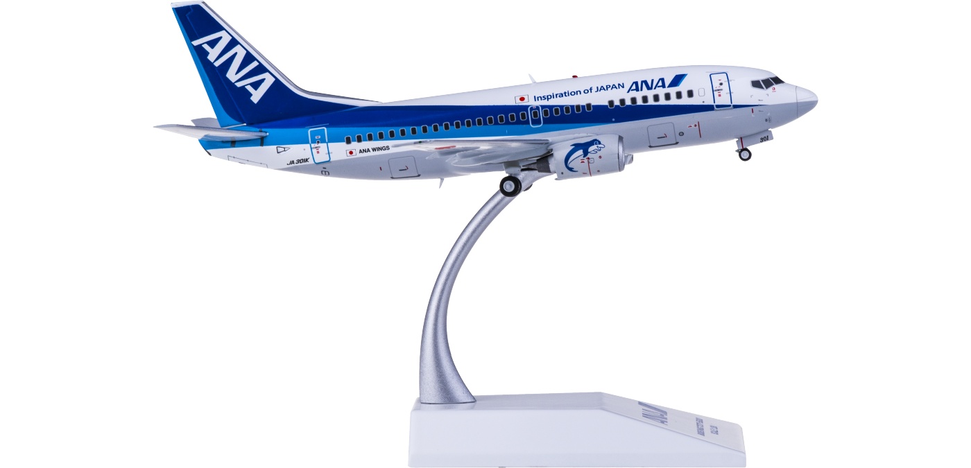 EW2735001 ANA 全日空Boeing 737-500 JA301K JC Wings 1:200 -飞机模型世界