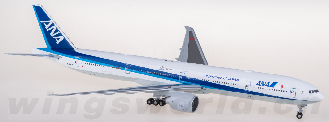 EW277W006 ANA 全日空Boeing 777-300ER JA734A JC Wings 1:200 -飞机