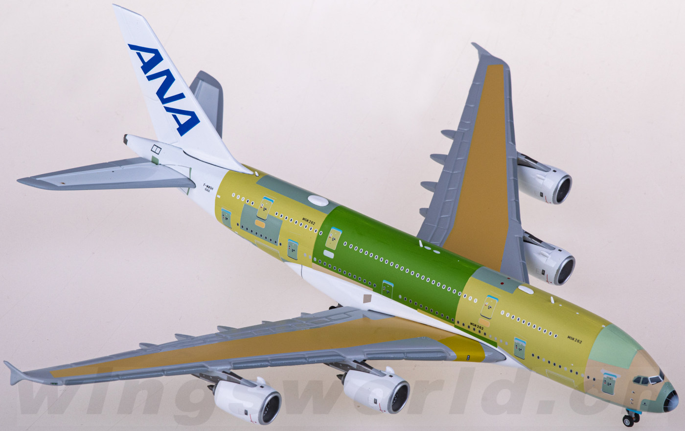 XX4474 ANA 全日空Airbus A380 F-WWSH JC Wings 1:400 -飞机模型世界