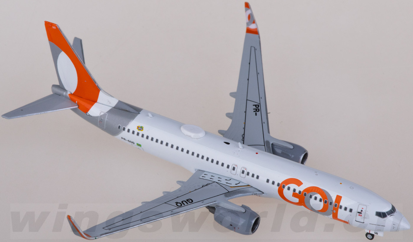 XX40133 GOL 高尔航空Boeing 737-800 PR-GUQ JC Wings 1:400 -飞机模型世界