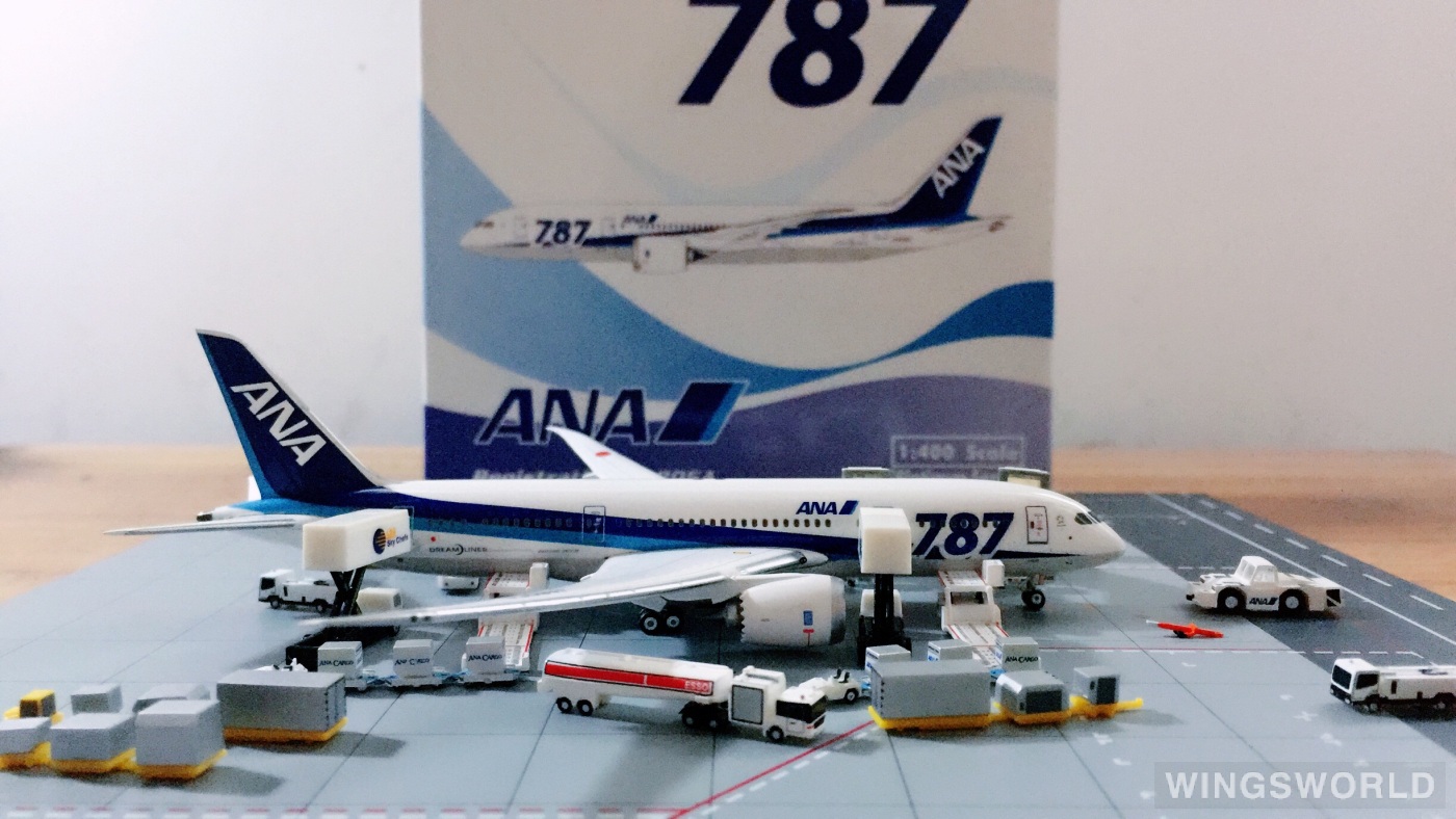 Phoenix 1:400 Boeing 787-8 ANA 全日空PH10585 JA805A 787 logo的照片
