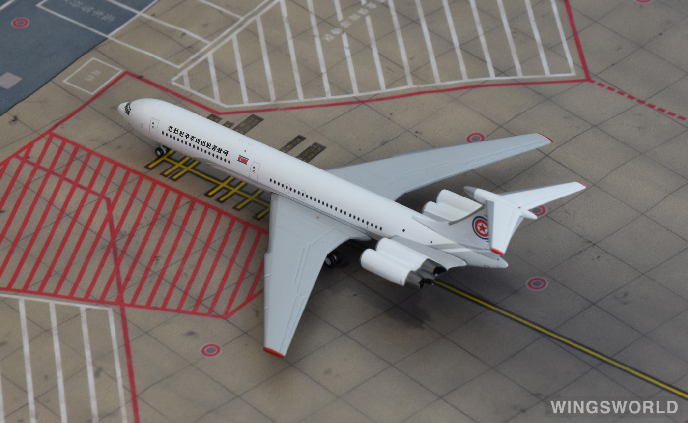 JC Wings 1:400 Ilyushin Il-62 Air Koryo 朝鲜高丽航空EW462M001 P