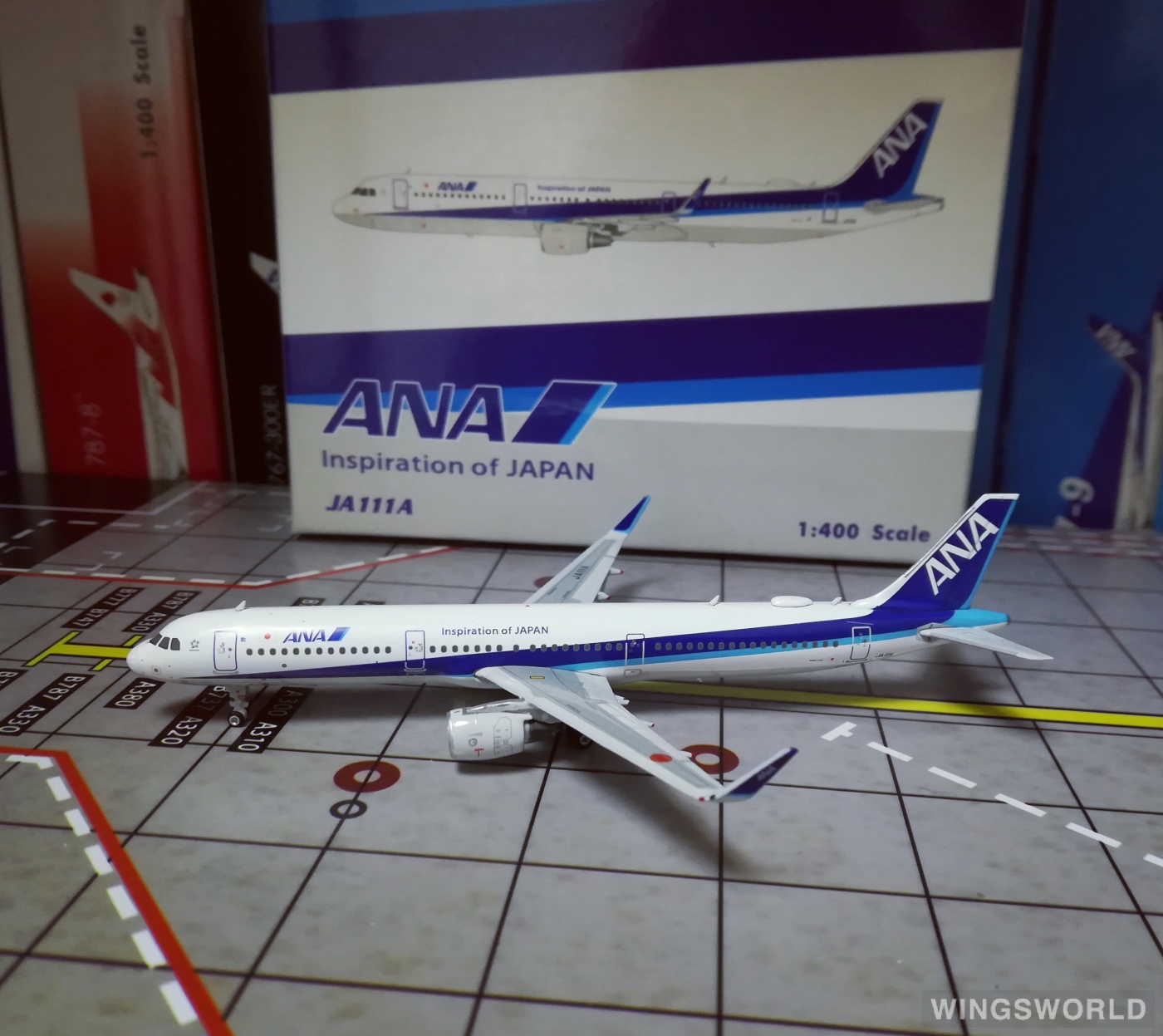 Phoenix 1:400 Airbus A321 ANA 全日空PH04119 JA111A 的照片作者:777