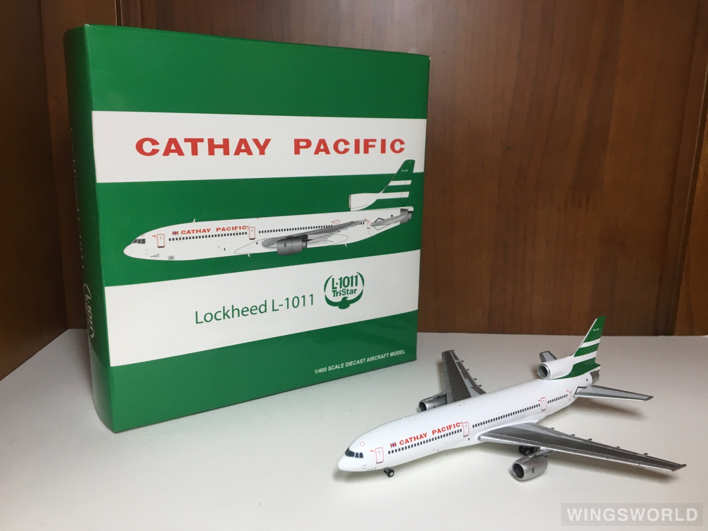 JC Wings 1:400 Lockheed L-1011 TriStar Cathay Pacific 国泰航空