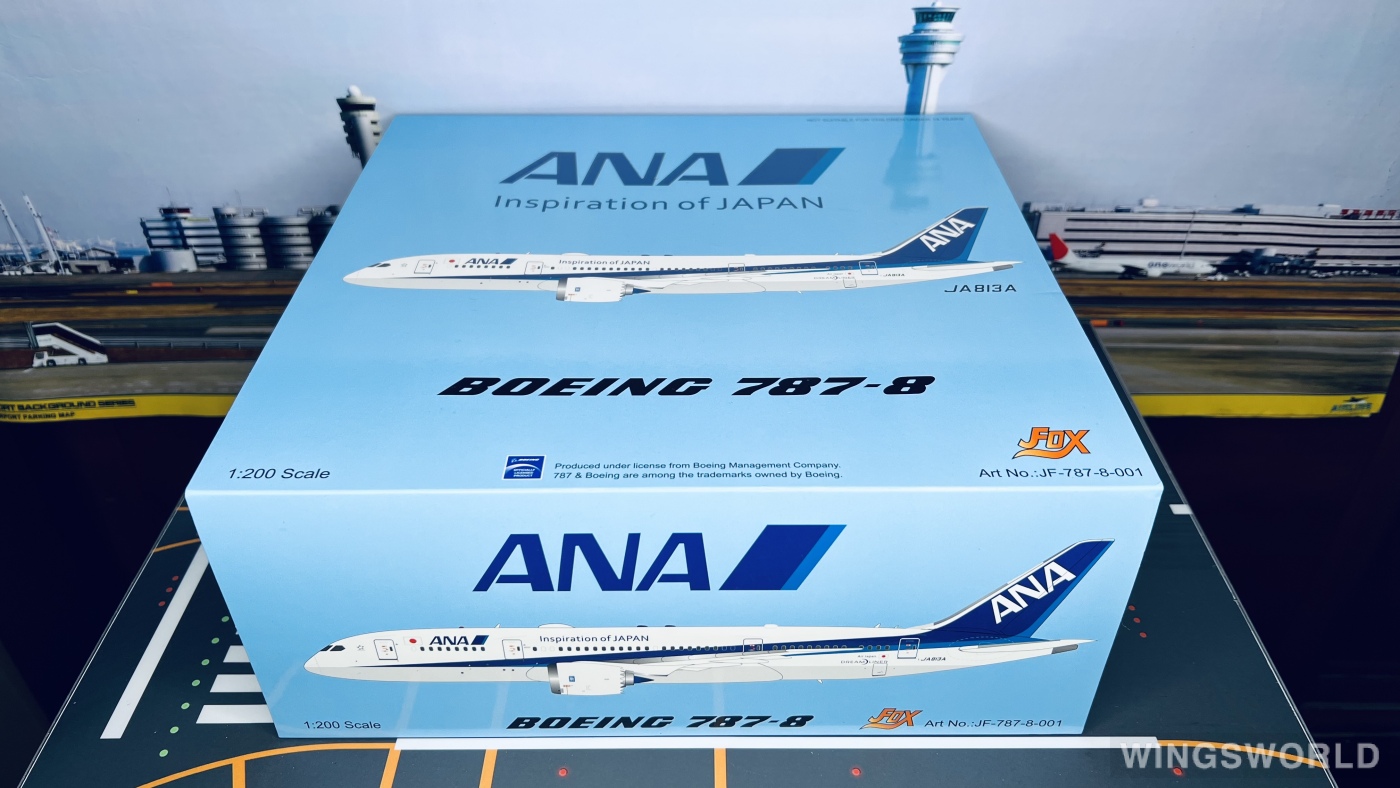 JFOX 1:200 Boeing 787-8 ANA 全日空JF-787-8-001 JA813A Inspiration