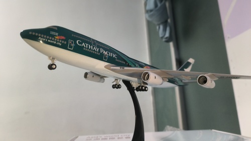 Hogan 1:200 Boeing 747-400 Cathay Pacific 国泰航空MKACAWCP B-HOY