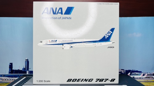 新品】1:200 JFOX ANA B787-8 JA840A 全日空 新品】1:200 JFOX ANA B787-8