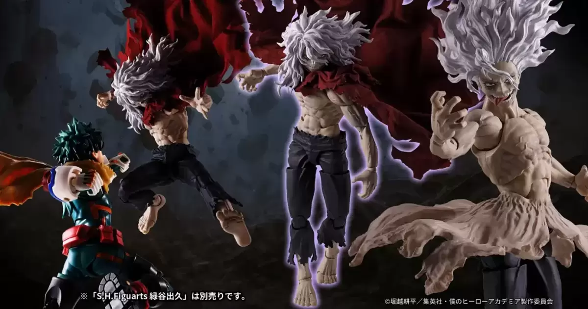 僕のヒーローアカデミア『S.H.Figuarts 死柄木弔』可動フィギュア 脅威