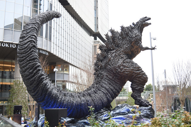 東寶30cm系列日比谷哥吉拉廣場哥吉拉銅像｜東宝30cmシリーズ日比谷