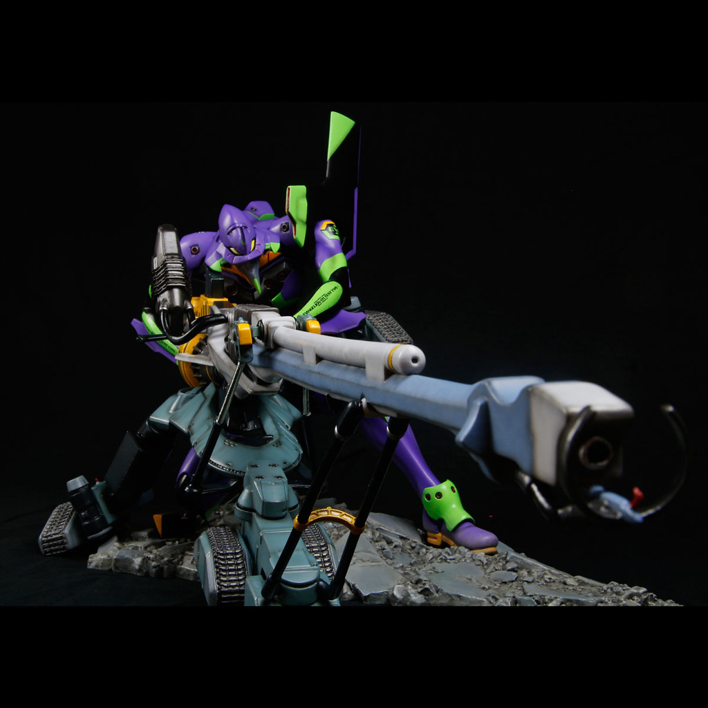 海洋堂「EVANGELION Movie Scene STATUE 新劇場版：序初號機」大魄力80