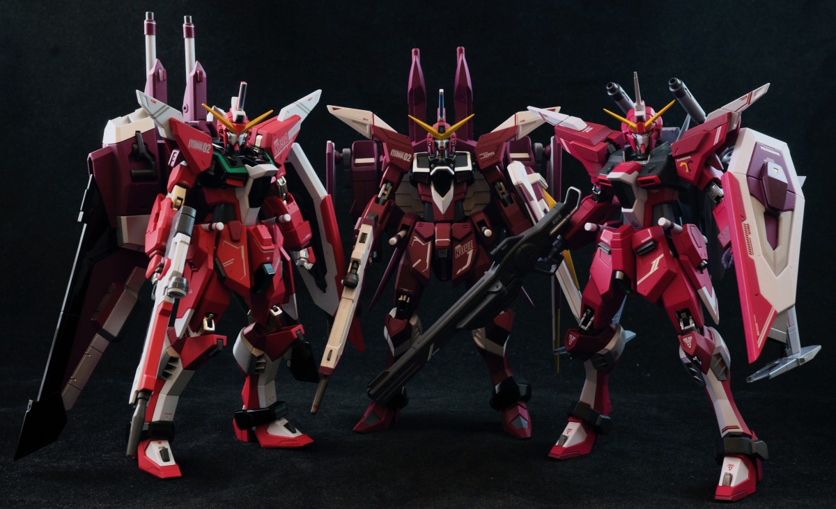 奇玩具誌】ジャスティスガンダムファミリー——METAL ROBOT魂