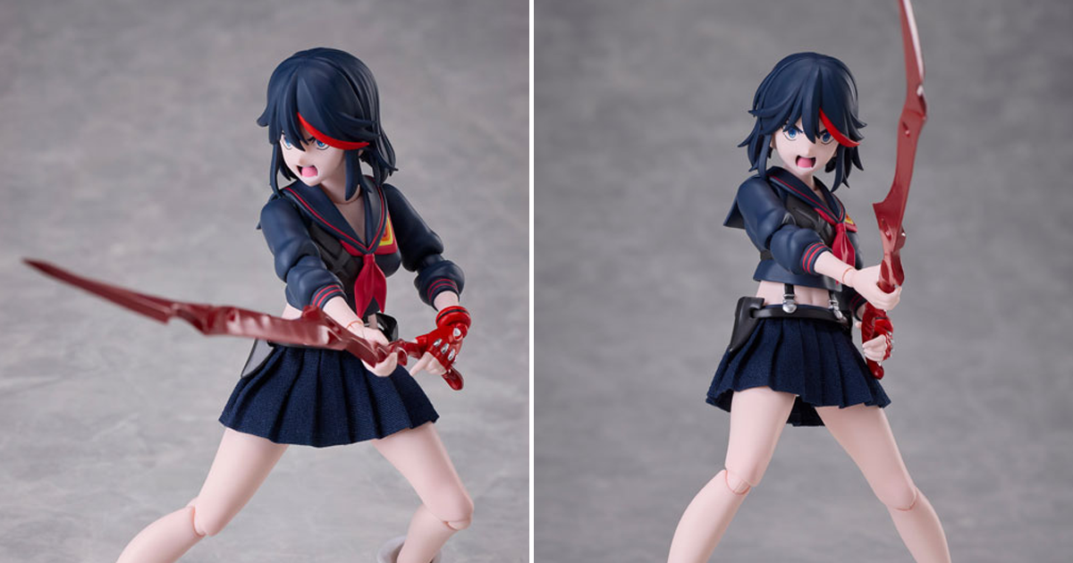 BUZZmod.『キルラキル 纏流子 1/12スケールアクションフィギュア』二