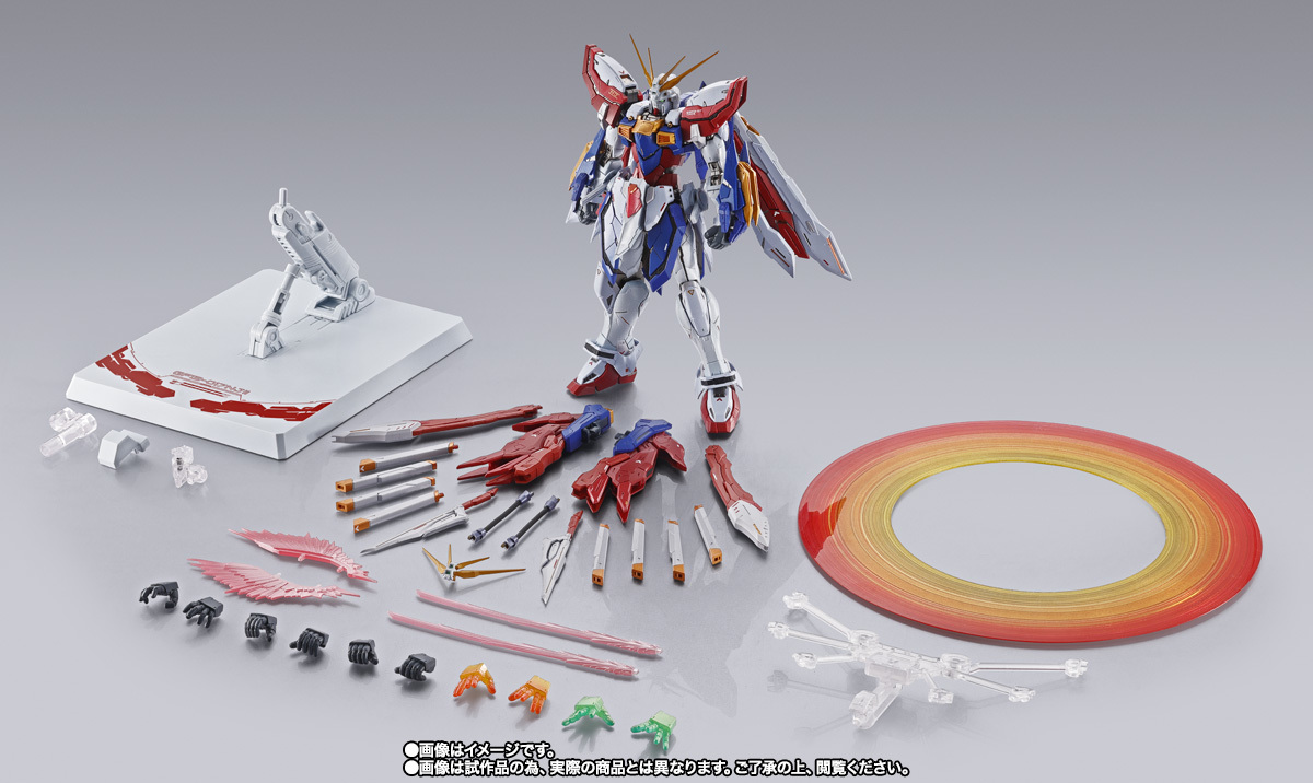 METAL BUILD『ゴッドガンダム＆ゴッドガンダム弐（セカンド）』商品