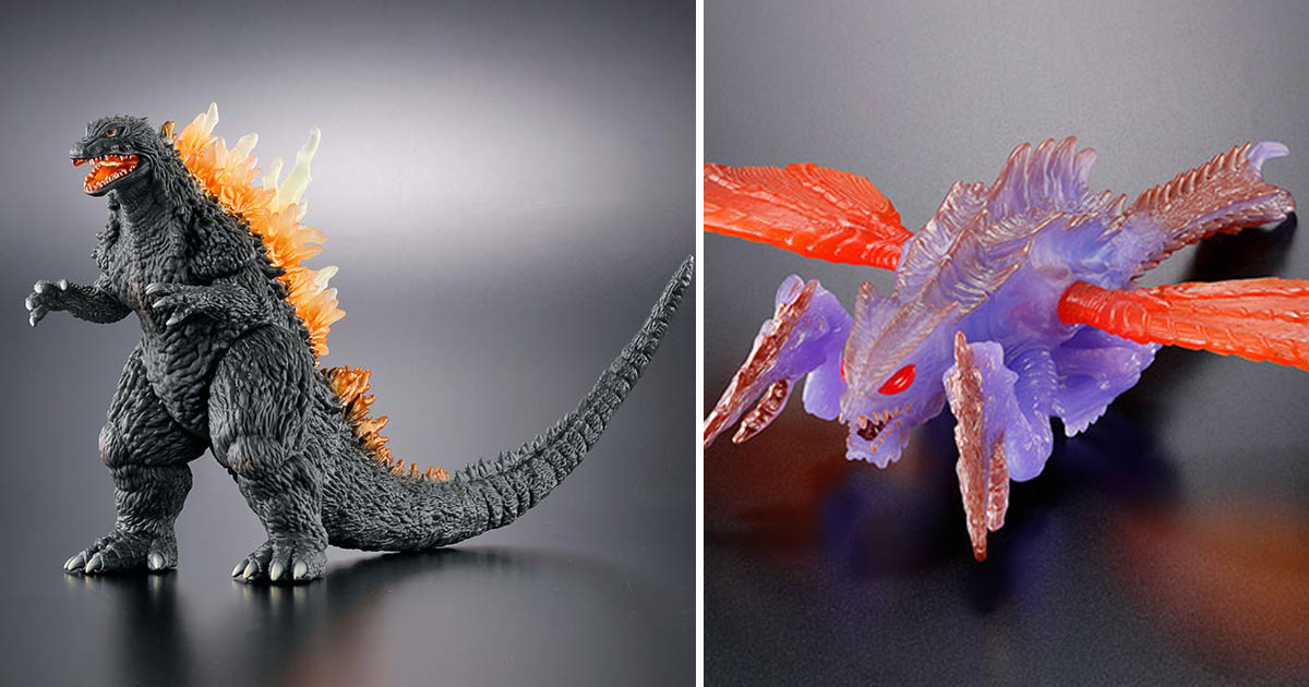 ムービーモンスターシリーズ 怪獣ソフビ『ゴジラ(2000) / メガギラス