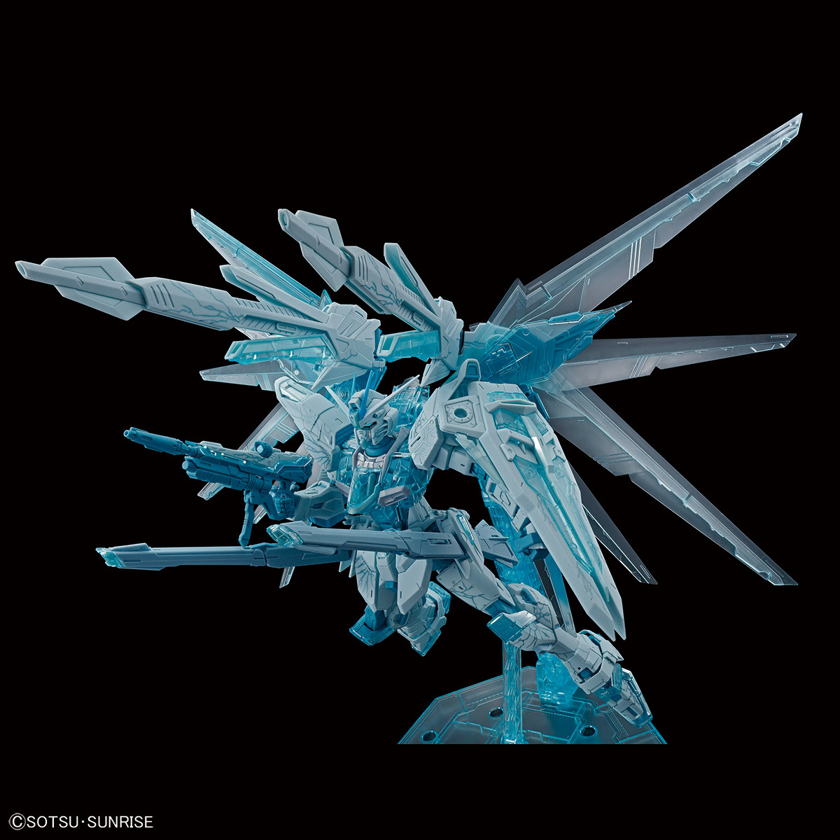 MG 1/100 Freedom Gundam Ver.2.0 [CROSS CONTRAST COLORS / CLEAR