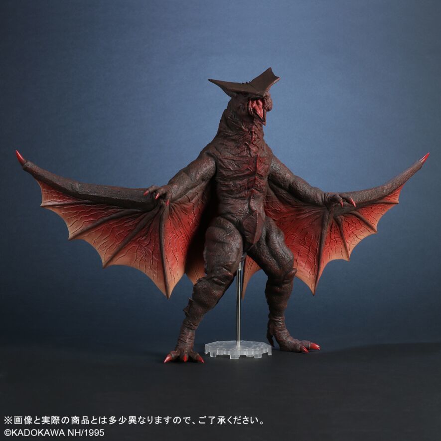大映30cmシリーズ『ガメラ(1995) RENEWAL Ver.』生物感溢れる造形と