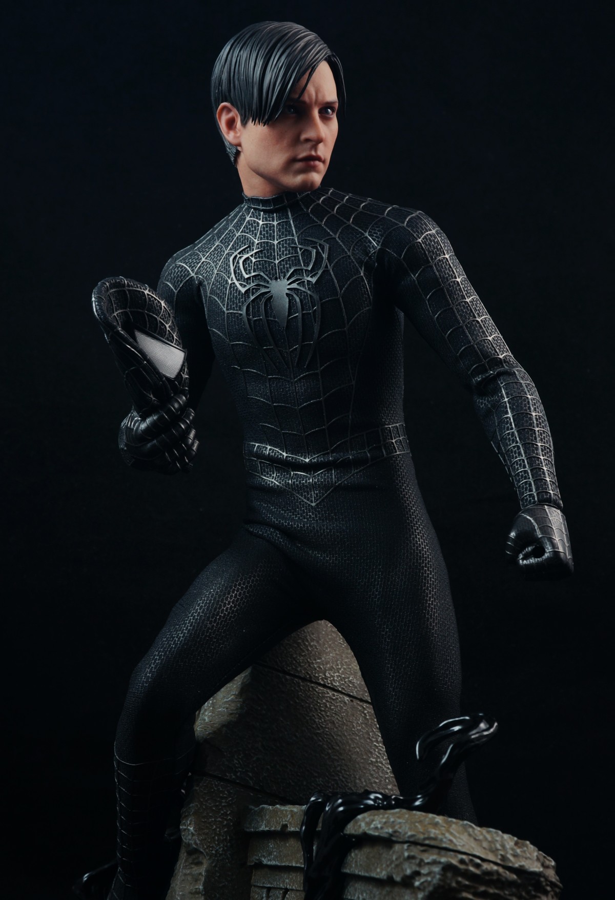 Kitoyslog】闇影の一隅——ホットトイズ スパイダーマン（ブラック