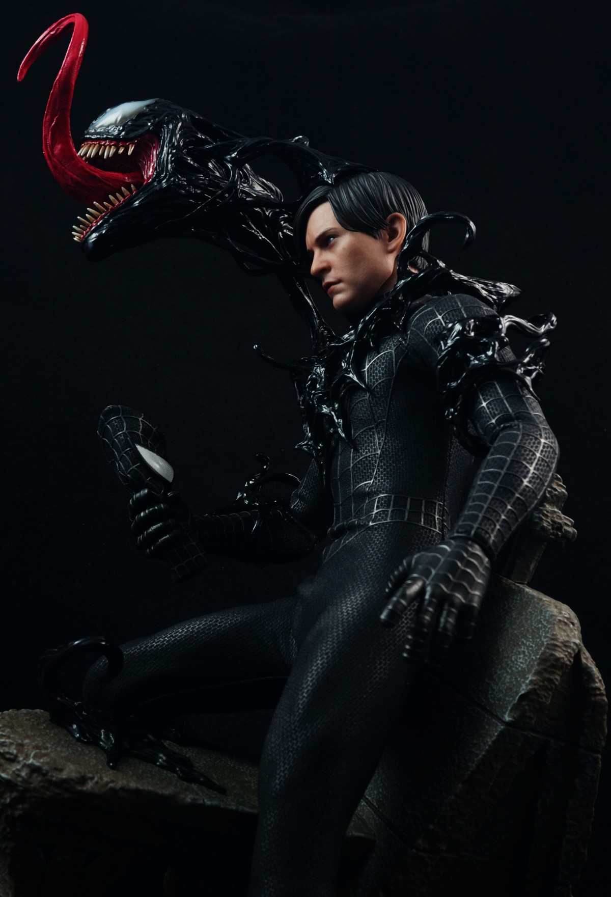 Kitoyslog】闇影の一隅——ホットトイズ スパイダーマン（ブラック