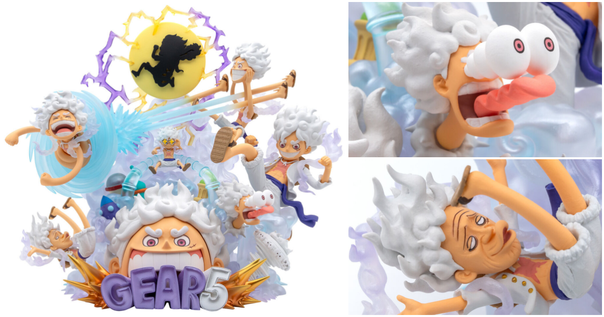 WCF × S.H.Figuarts PREMIUM -モンキー・D・ルフィ -ギア5-SPECIAL