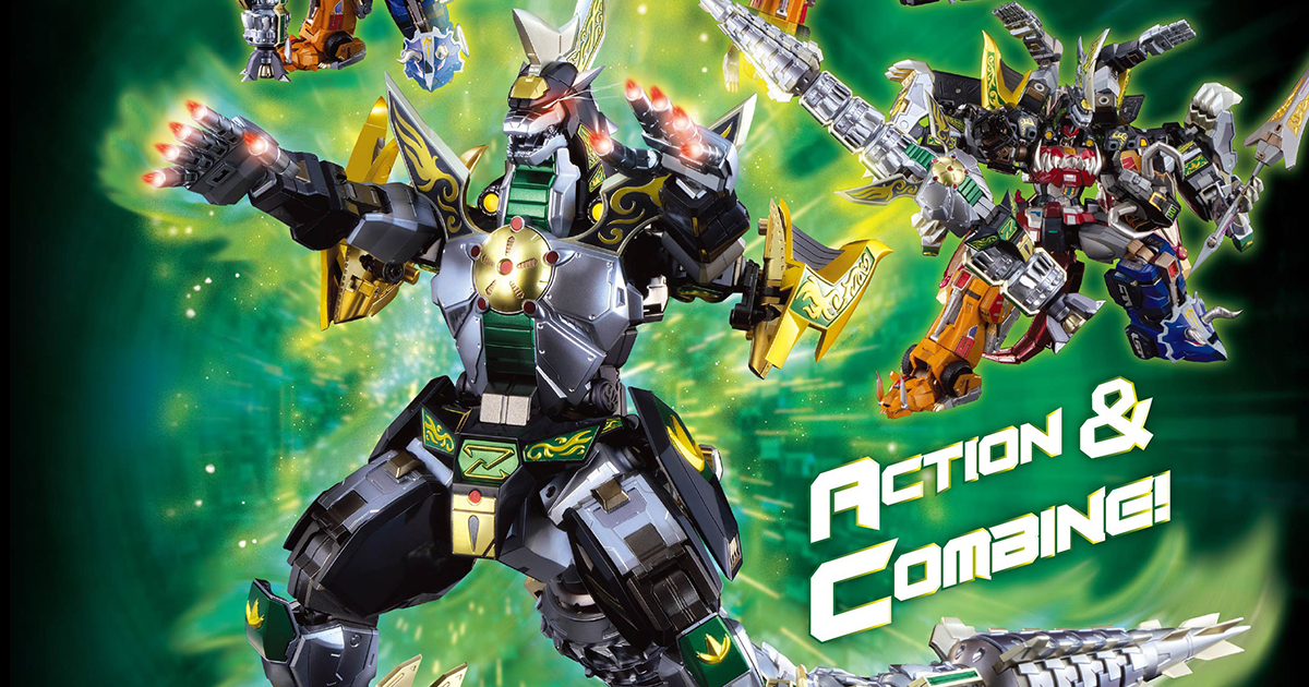 FLAME TOYS 合機巧『恐竜戦隊ジュウレンジャー ドラゴンシーザー』全貌