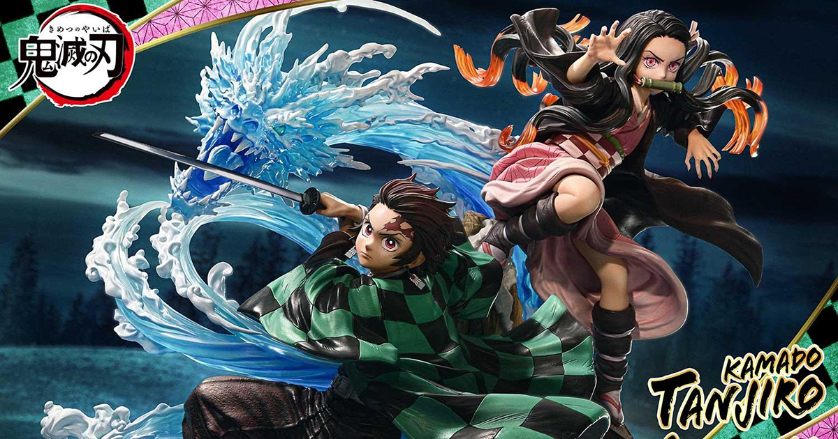 Prime 1 Studio《鬼滅の刃》竈門炭治郎＆竈門禰豆子 1/6スケールシーン