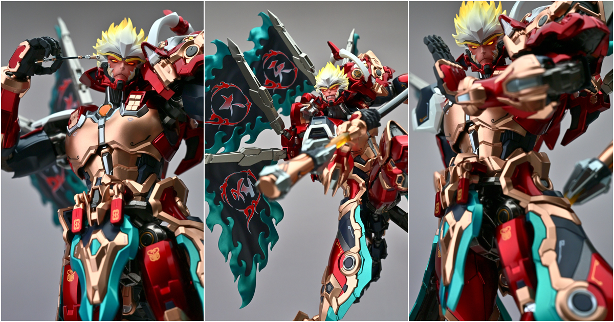 MOSHOW】Sun Wukong Gets Mecha-fied! Elite Series Honor of Kings x