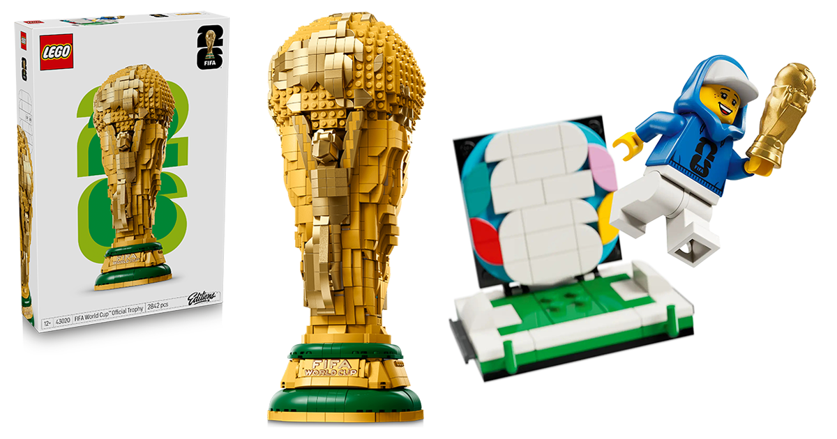 レゴ 43020「FIFA ワールドカップ オフィシャル トロフィー」1/1