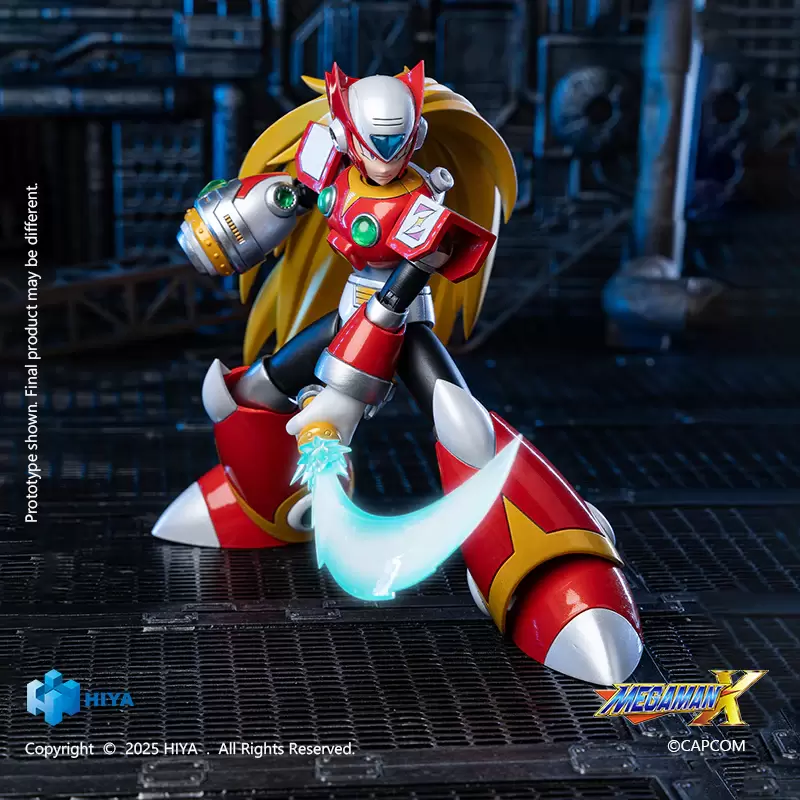 HIYA TOYS ロックマンX『EXQUISITE BASIC ゼロ』6インチ可動フィギュア